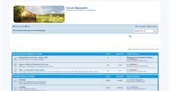 Desktop Screenshot of forum-depression.com