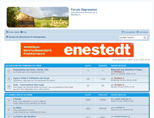 Tablet Screenshot of forum-depression.com